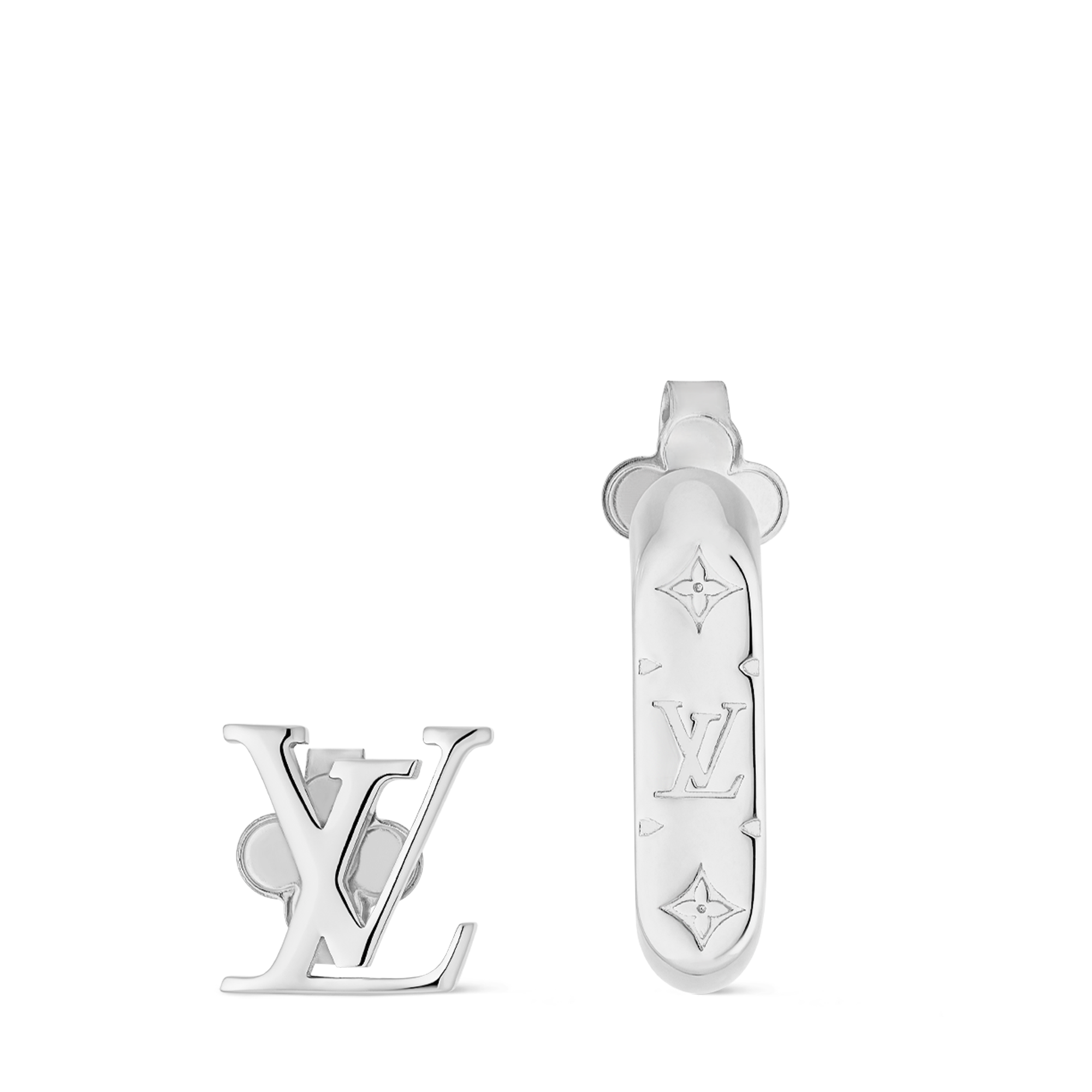 LOUIS VUITTON Petit Louis Earrings 片耳のみ Lady LV Earrings S00 - Women - Fashion Jewelry | LOUIS VUITTON ®